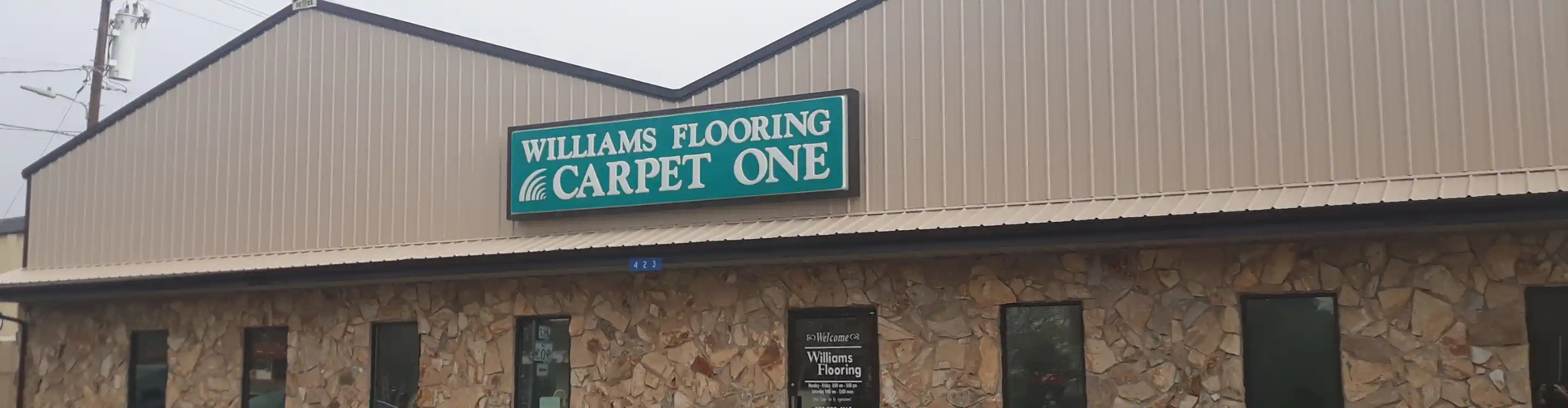 Williams Flooring Carpet One Storefrront
